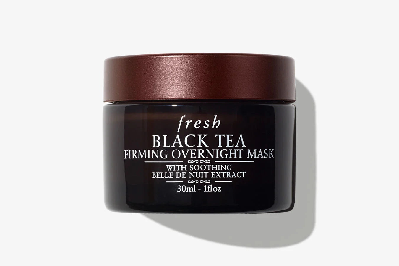 Fresh Black Tea Peptide Firming Overnight Mask 1 oz jar for overnight skin firming and hydration