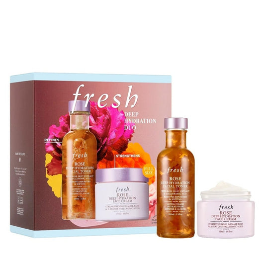 Fresh Deep Hydration Duo for Women – moisturizing skincare set for radiant skin