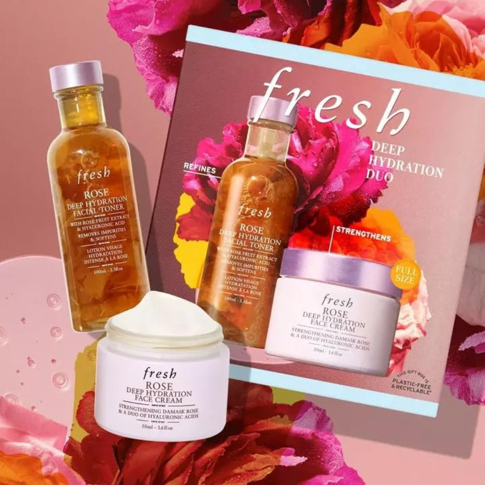 Fresh Deep Hydration Duo for Women – nourishing skincare set for deep moisture