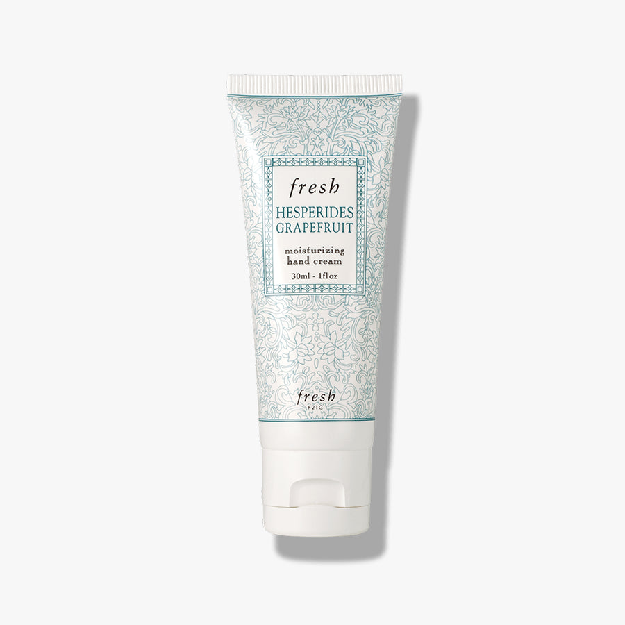Fresh Hesperides Grapefruit Moisturizing Hand Cream 1 oz tube with invigorating citrus fragrance
