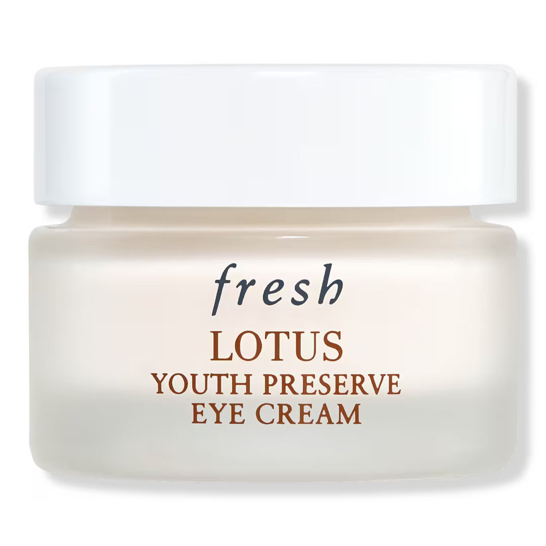 Fresh Lotus Youth Preserve Depuffing Eye Cream 0.5 oz jar