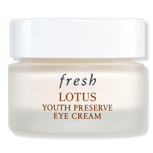 Fresh Lotus Youth Preserve Depuffing Eye Cream 0.5 oz jar