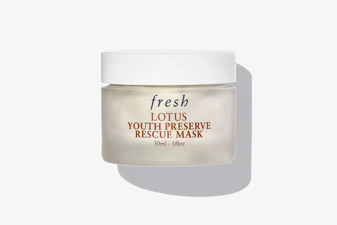 Fresh Lotus Youth Preserve Exfoliating Rescue Mask 1 oz jar — smooths and brightens skin