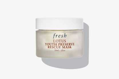 Fresh Lotus Youth Preserve Exfoliating Rescue Mask 1 oz jar — smooths and brightens skin