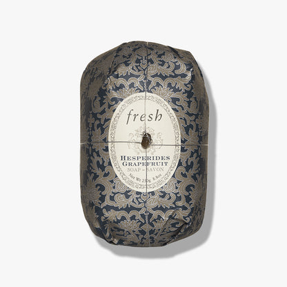 Fresh Oval Soap Hesperides Grapefruit wrapped in signature paper with a bright citrus fragrance