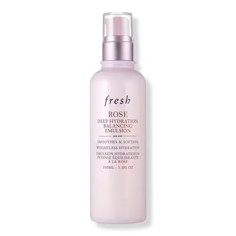 Fresh Rose Hyaluronic Acid Deep Hydration Emulsion 100ml – Lightweight moisturizer for intense skin hydration