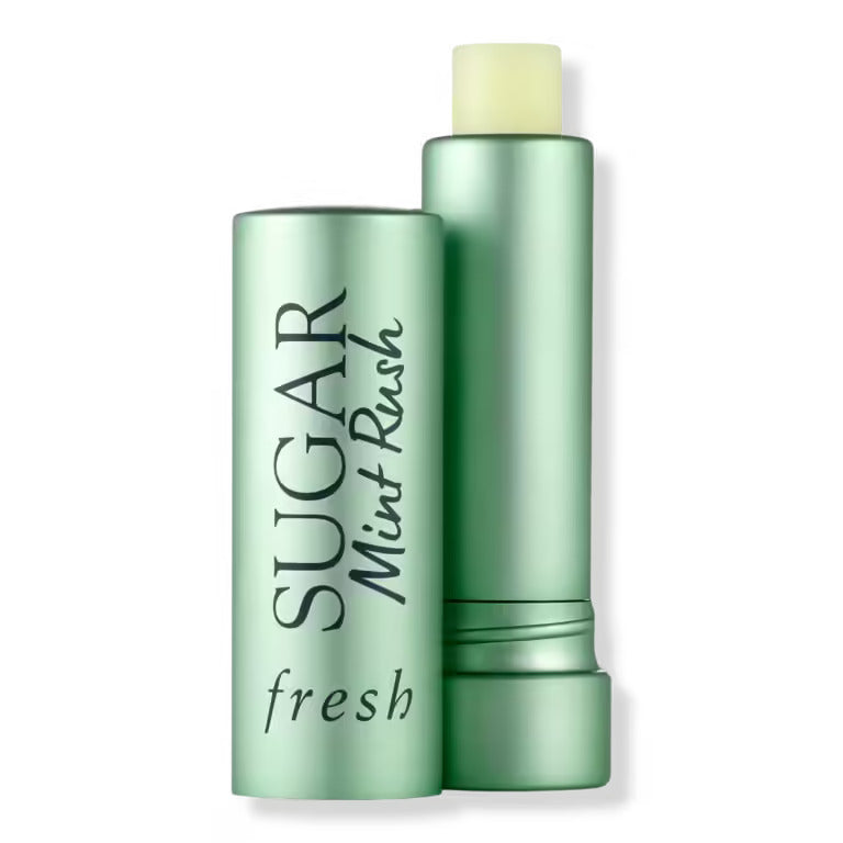 Fresh Sugar Mint Rush Freshening Lip Treatment tube — refreshing tinted lip balm with mint