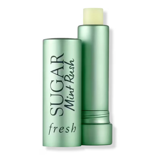 Fresh Sugar Mint Rush Freshening Lip Treatment tube — refreshing tinted lip balm with mint