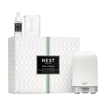 Nest New York Misting Diffuser Set With Wild Mint and Eucalyptus 0.78 OZ