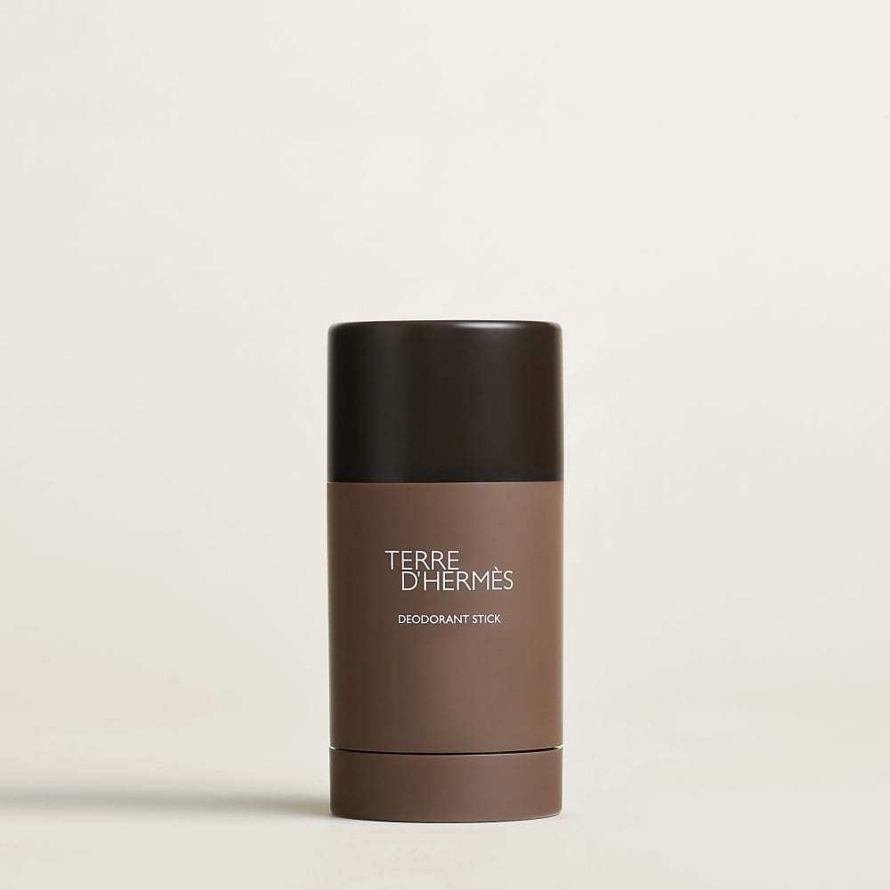 Hermès Terre D'Hermès Alcohol-free Deodorant Stick – gentle, long-lasting fragrance protection.