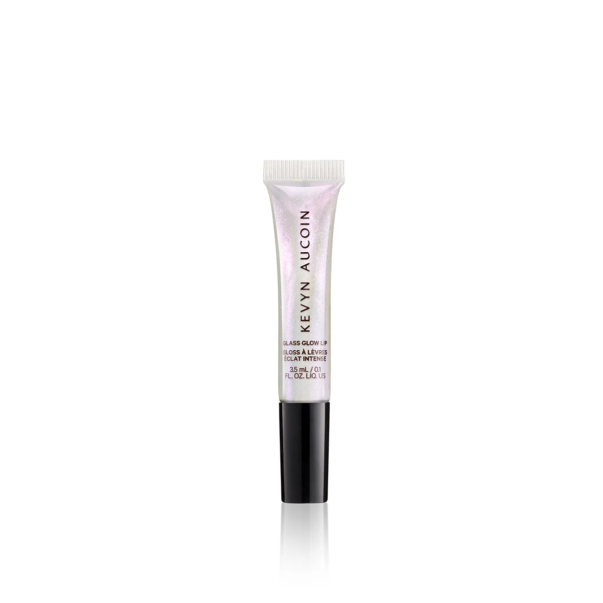 Kevyn Aucoin Mini Glass Glow Lip Crystal Clear 3.5 mL – Transparent lip gloss for a glossy finish