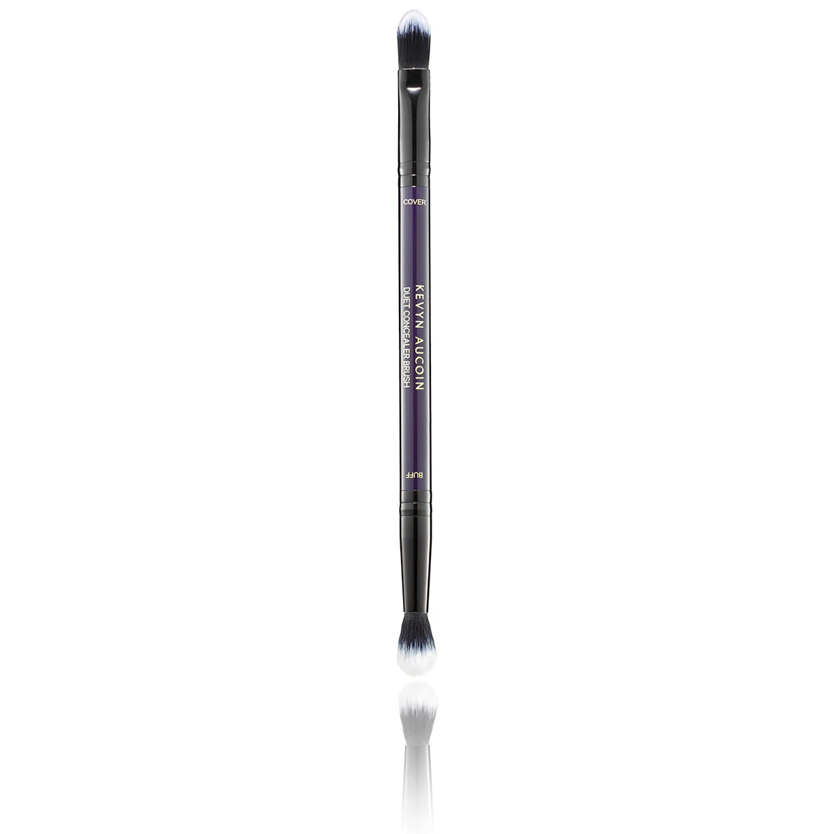 Kevyn Aucoin New Look Duet Concealer Brush – Dual-ended brush for precise concealer application and blending