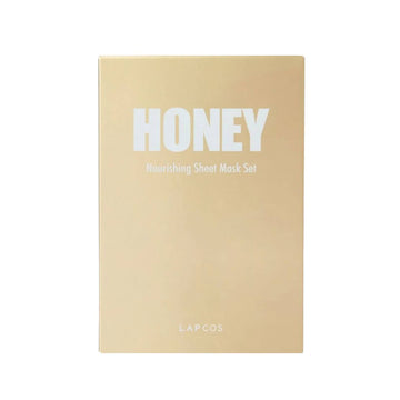 LAPCOS Daily Honey Anti-Bacterial Sheet Mask 5 Pack - Korean Mask