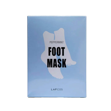 LAPCOS Soothing Peppermint Foot Mask 5 Pack - Korean Mask