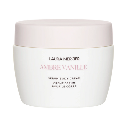 Laura Mercier Ambre Vanille Serum Body Cream 200 mL – nourishing body cream with warm amber vanilla scent