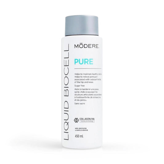 Modere Liquid BioCell Pure 450 mL bottle for collagen support.