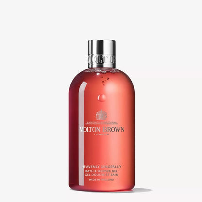 Molton Brown Heavenly Gingerlily Bath & Shower Gel 10 fl oz – exotic floral fragrance