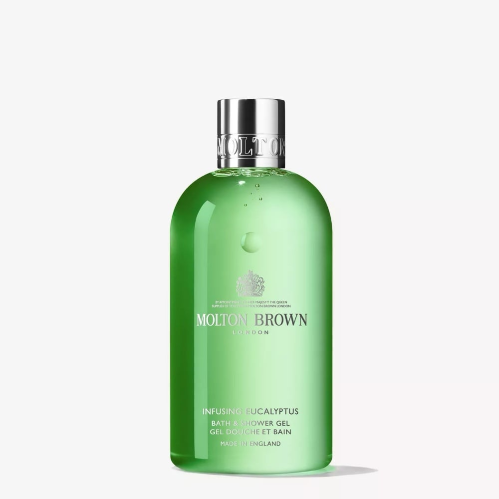 Molton Brown Infusing Eucalyptus Bath & Shower Gel 10 fl oz – refreshing and soothing eucalyptus fragrance