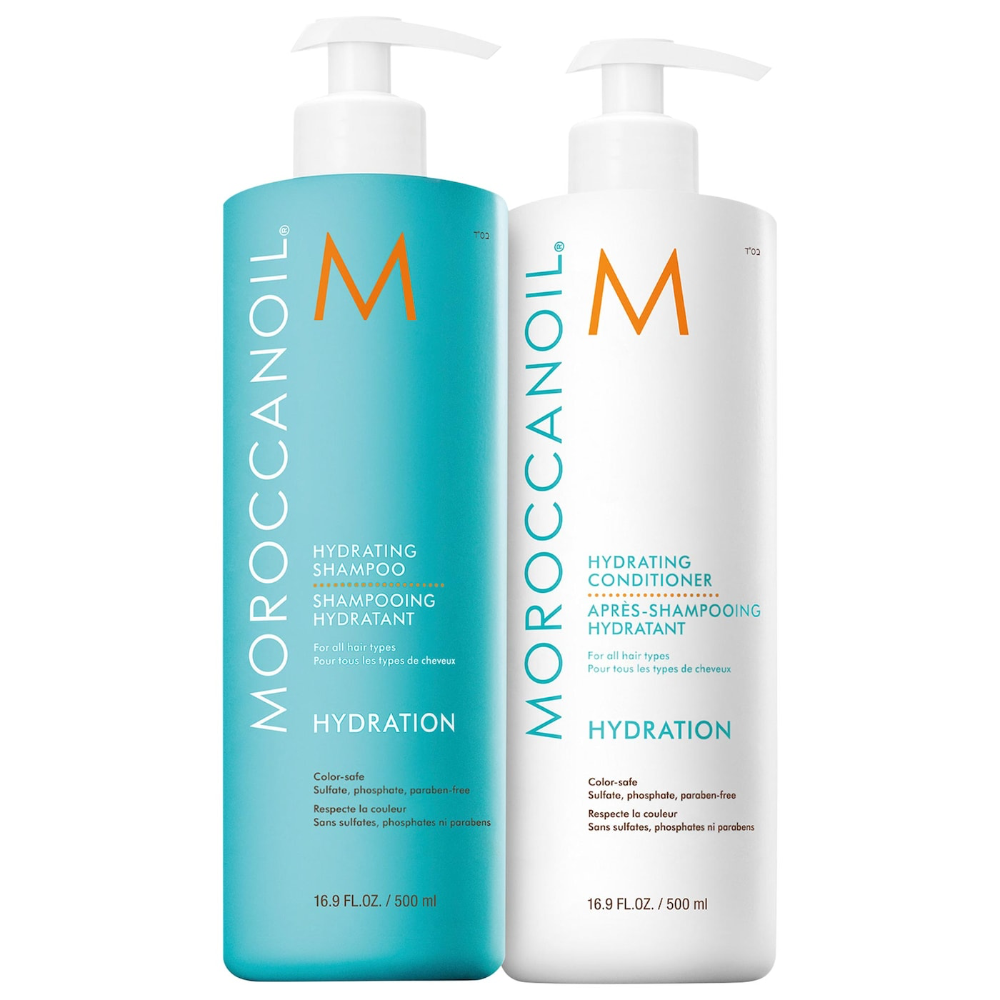 Moroccanoil Hydration Shampoo and Conditioner Jumbo Set – nourishing hair care for deep hydration and shine.