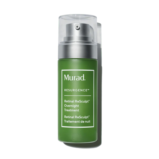 Murad Retinal ReSculpt Overnight Treatment 1.0 oz bottle for visibly lifting, firming, and smoothing skin while you sleep