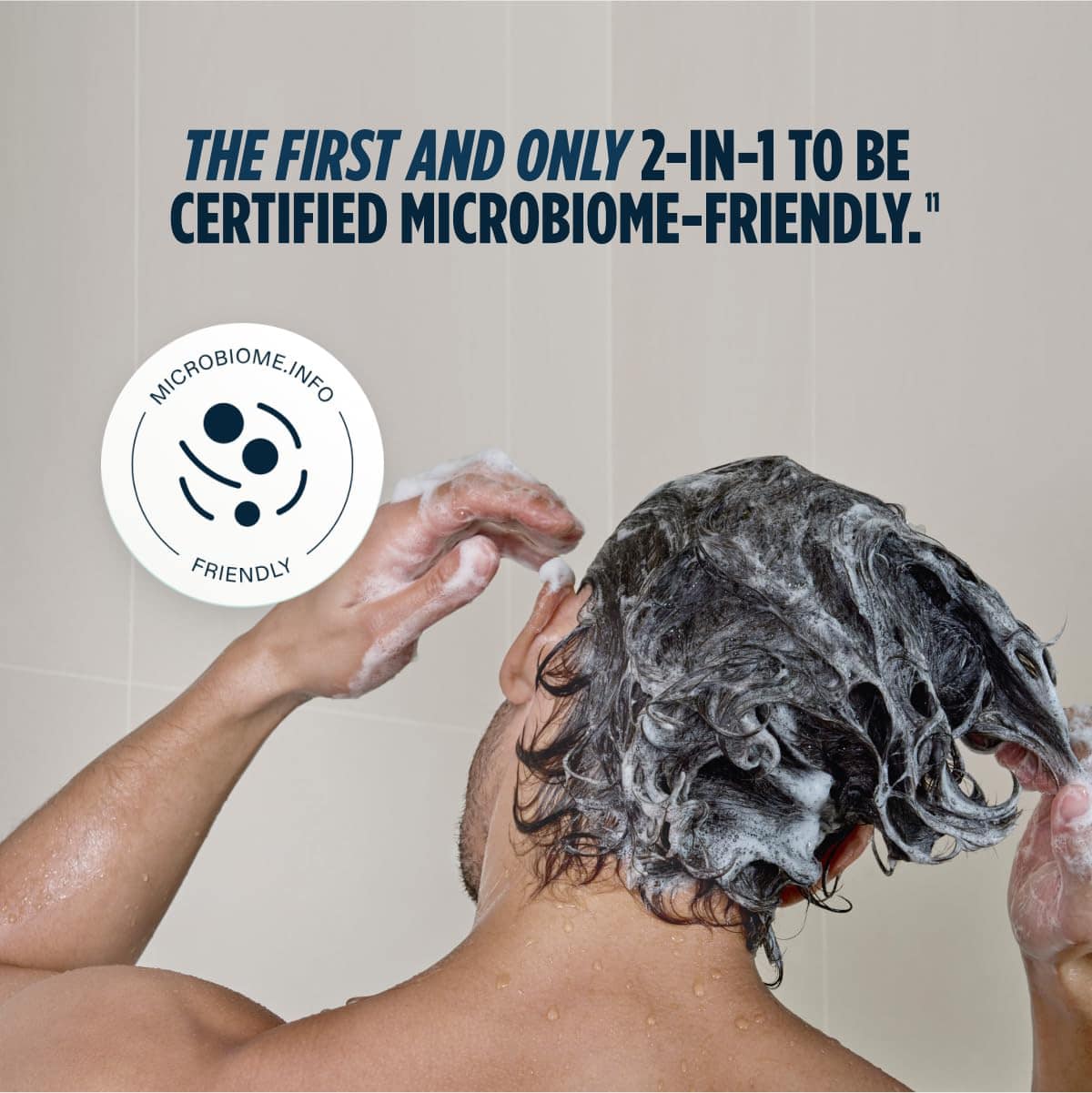 Nutrafol Men Active Cleanse Scalp Microbiome 2-in-1 Shampoo and Conditioner – supports scalp balance and promotes healthy hair growth