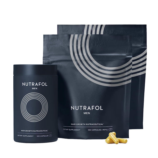 Nutrafol Men's Hair Growth Supplement 3-Month Supply – natural hair growth support