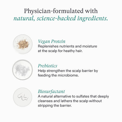 Nutrafol Root Purifier Scalp Microbiome Shampoo – nourishing formula for a healthy scalp and revitalized hair.