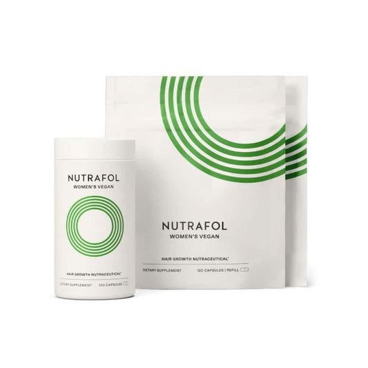 Nutrafol Women’s Vegan Hair Growth Supplement Pack – plant-based formula for healthy hair growth
