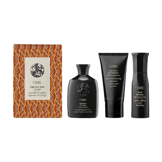 Oribe Signature Style Travel Set Limited Edition $67 value for luxurious, on-the-go hair styling and care