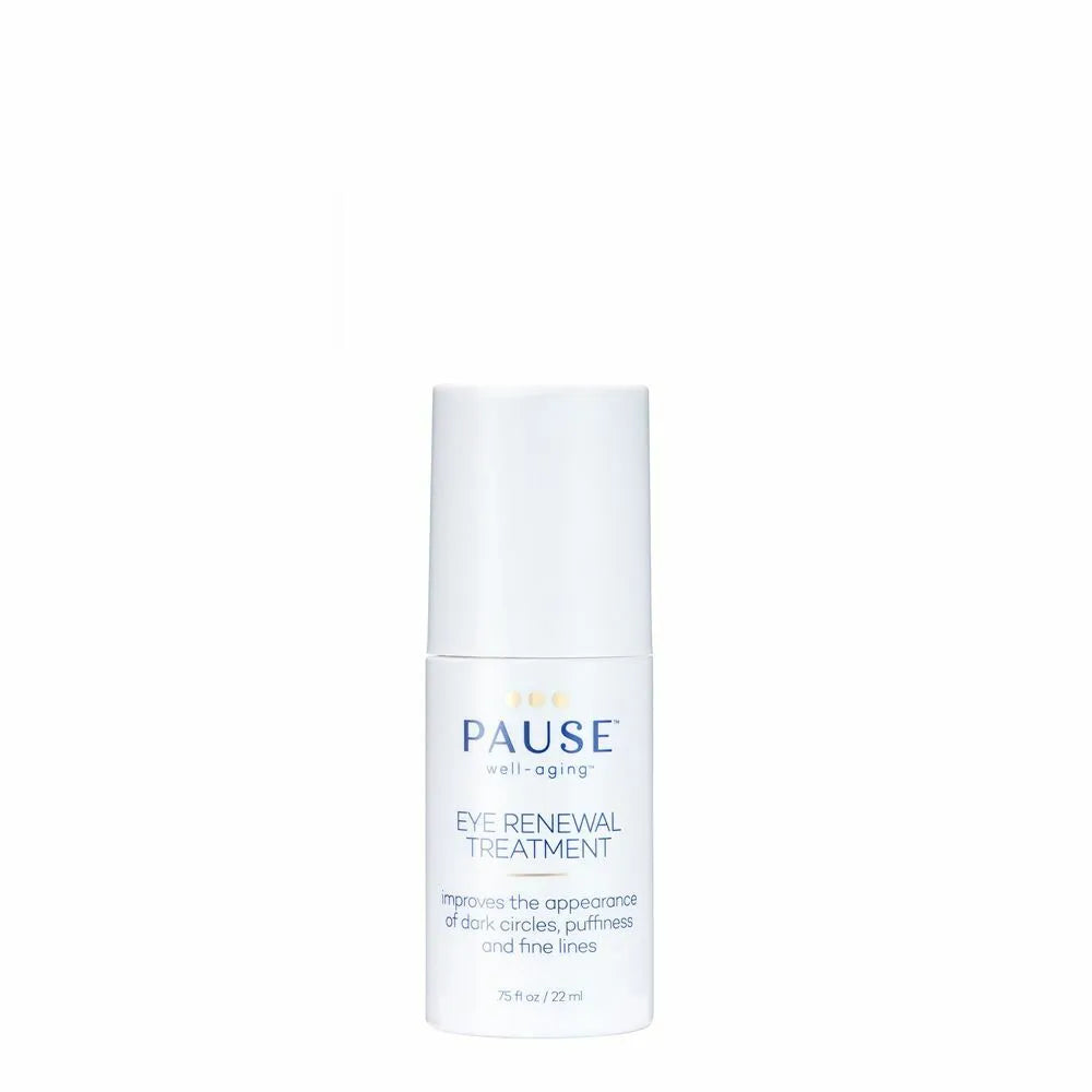 Pause Eye Renewal Treatment 0.75 oz bottle for reducing puffiness, dark circles, and signs of aging around the eyes