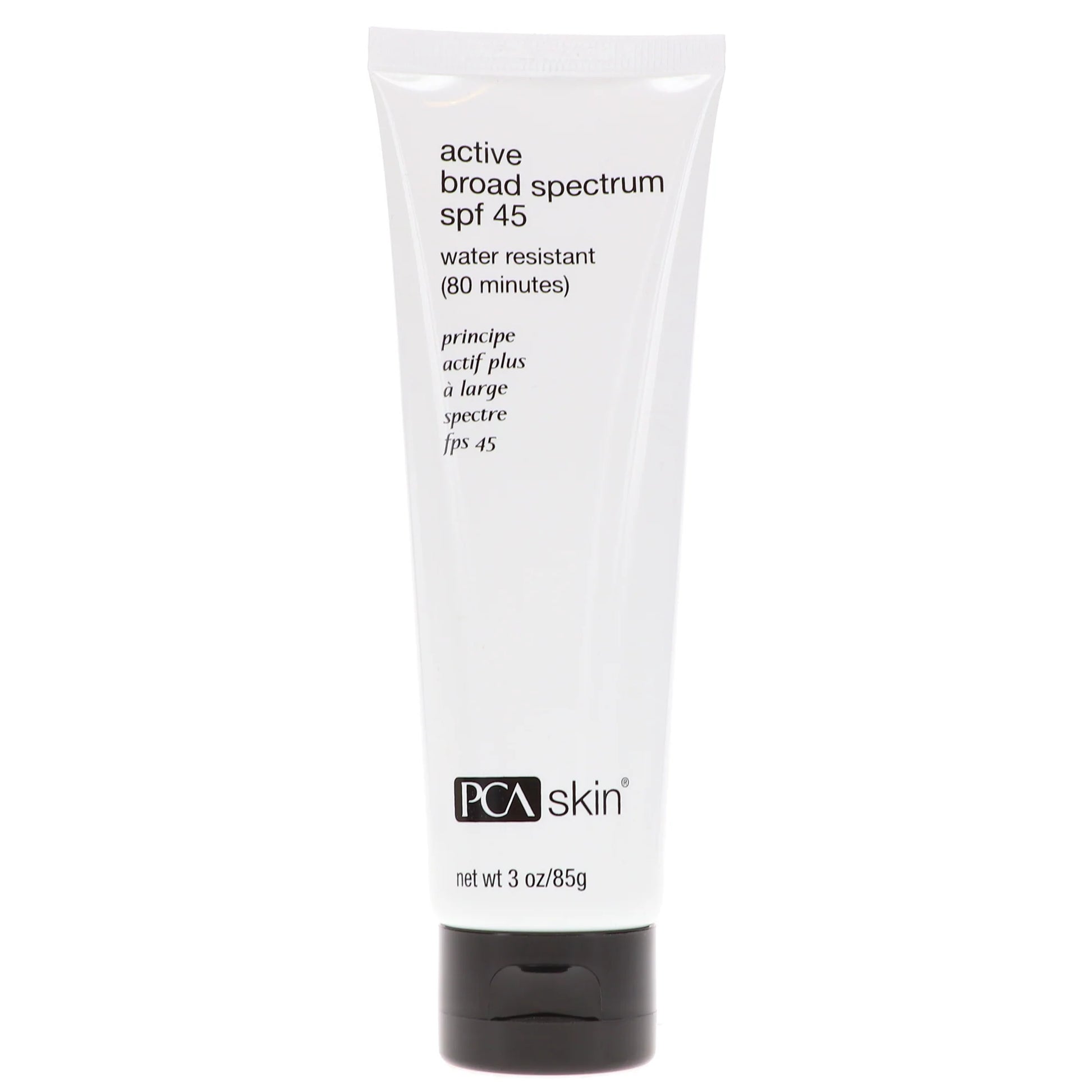PCA Skin Active Broad Spectrum SPF 45 3 oz for water-resistant, daily sun protection