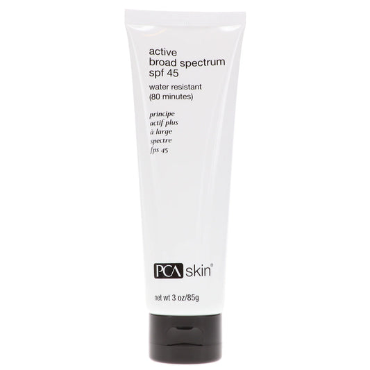 PCA Skin Active Broad Spectrum SPF 45 3 oz for water-resistant, daily sun protection