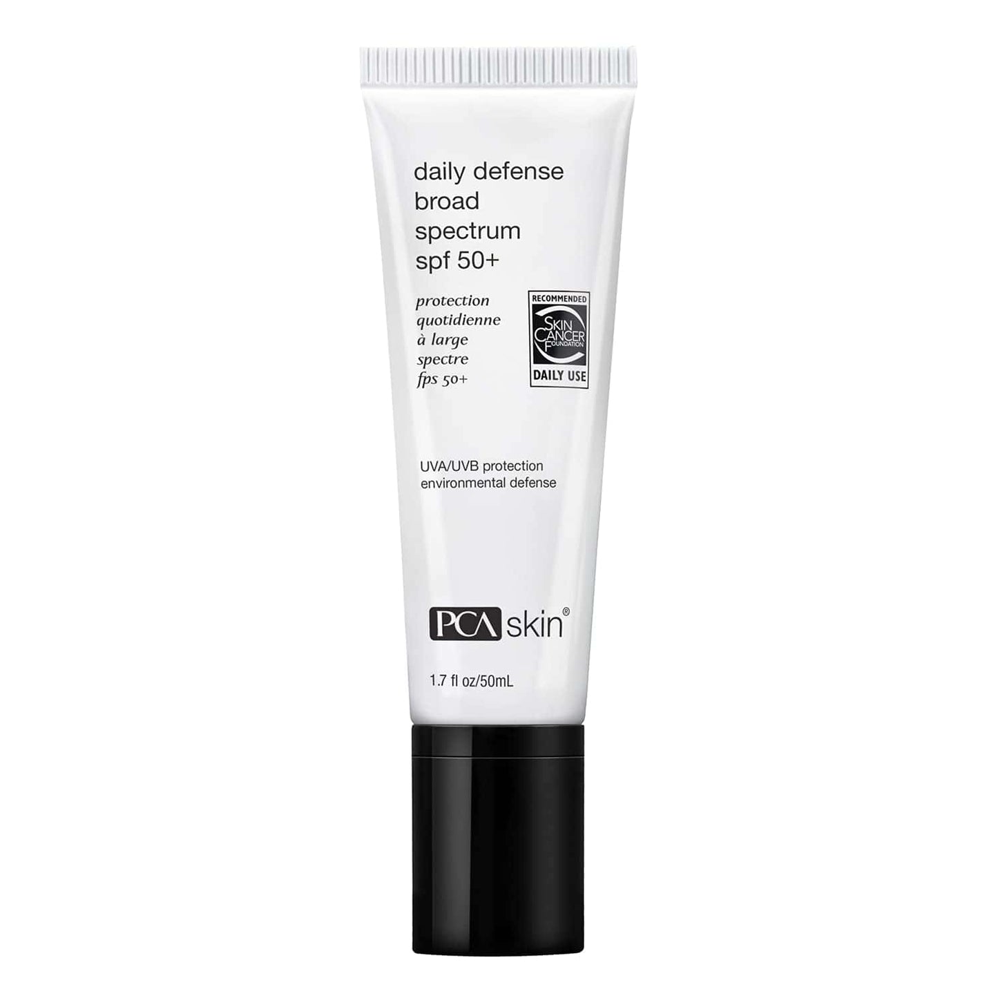 PCA Skin Daily Defense SPF 50 1.7 oz for high-level sun protection and daily skin defense