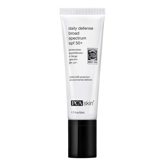 PCA Skin Daily Defense SPF 50 1.7 oz for high-level sun protection and daily skin defense