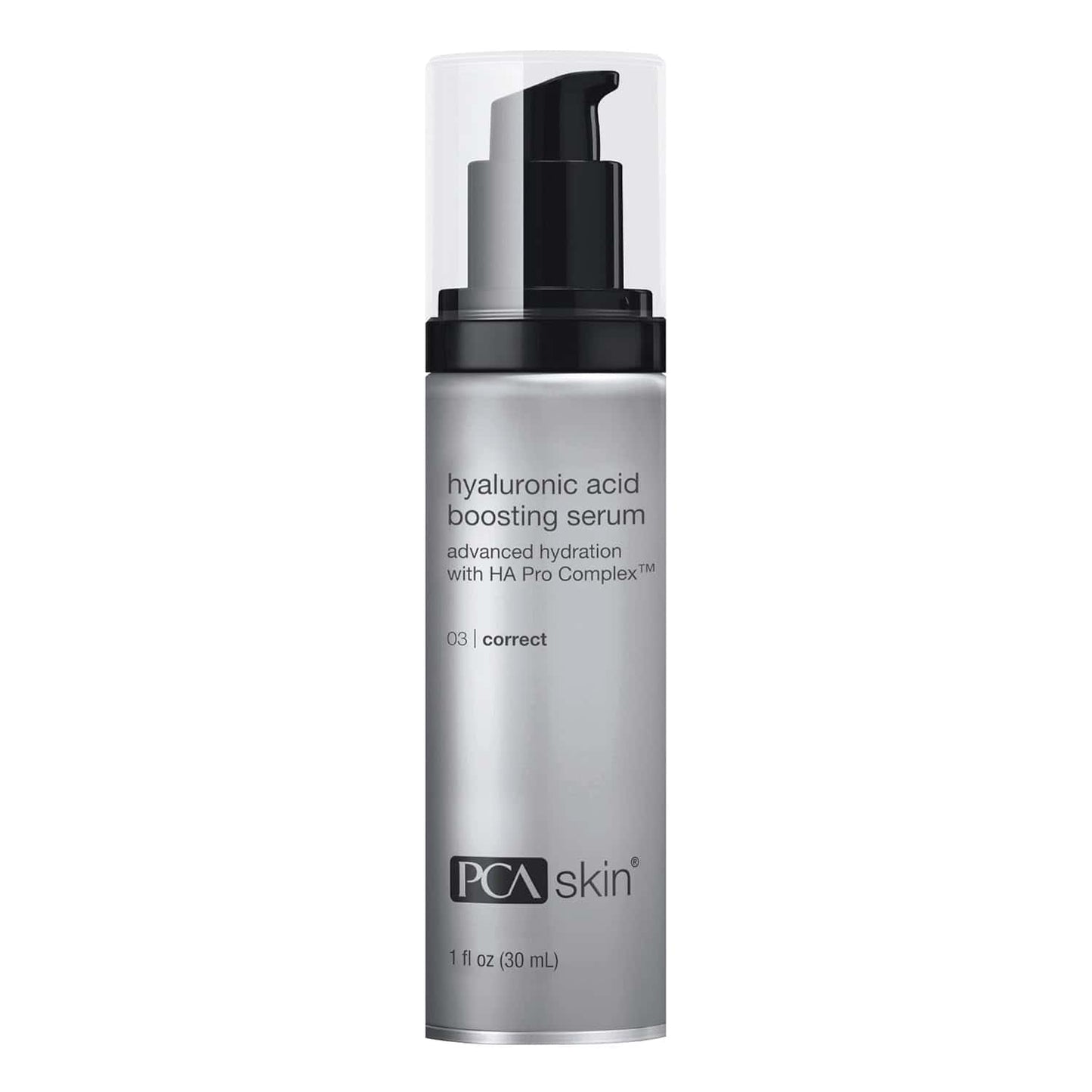 PCA Skin Hyaluronic Acid Boosting Serum 1 oz for intense hydration and plumping