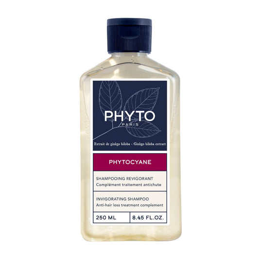 PHYTO PHYTOCYANE Women Invigorating Shampoo 8.5 OZ for thinning hair care








