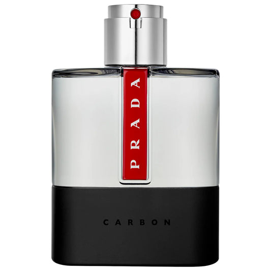 Prada Luna Rossa Carbon Eau de Toilette 3.4 oz — fresh, masculine scent with metallic and earthy notes