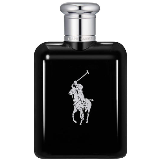 Ralph Lauren Polo Black Eau de Toilette 4.2 oz — bold, modern scent for men