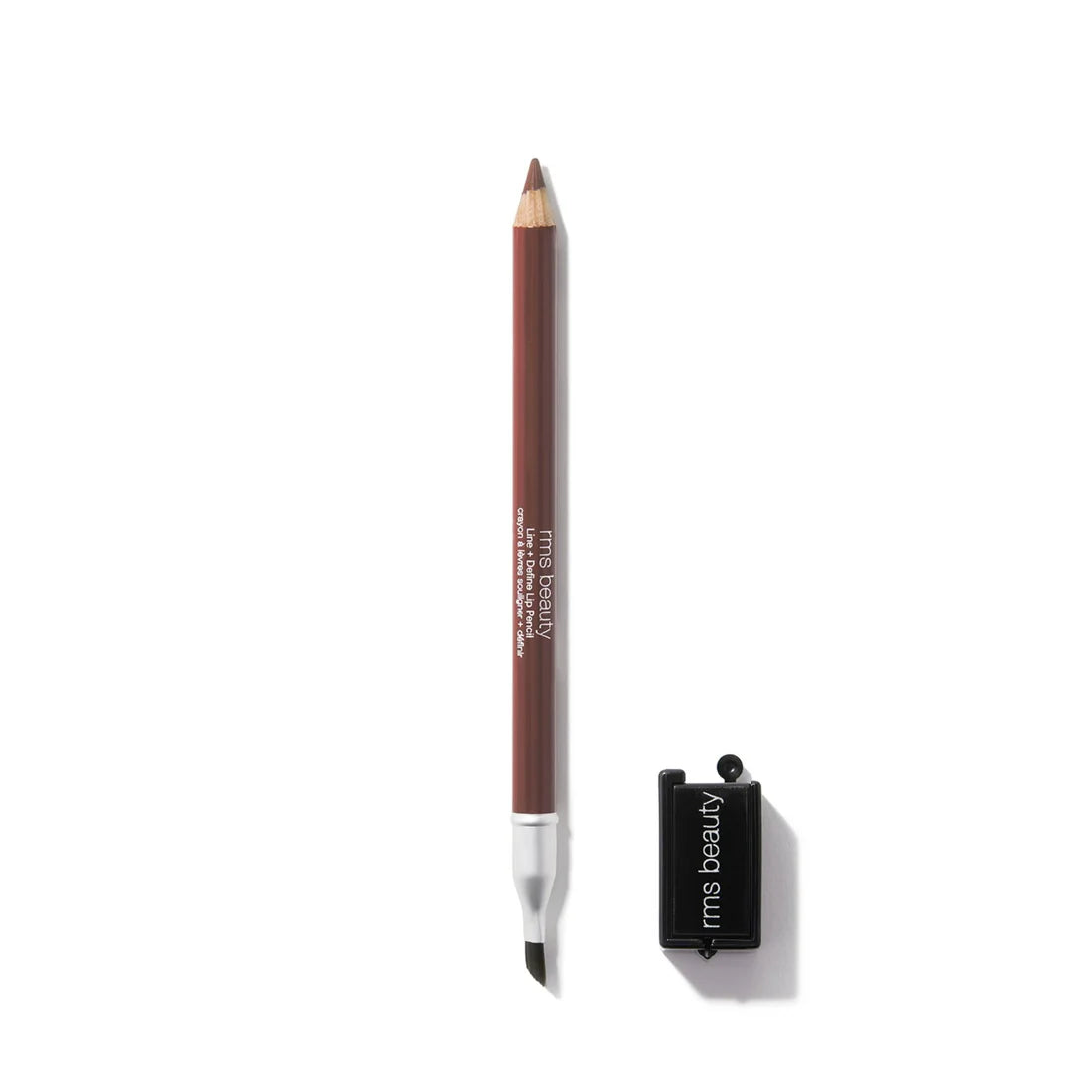 RMS Go Nude Lip Pencil in Midnight Nude for deep, natural nude lip color