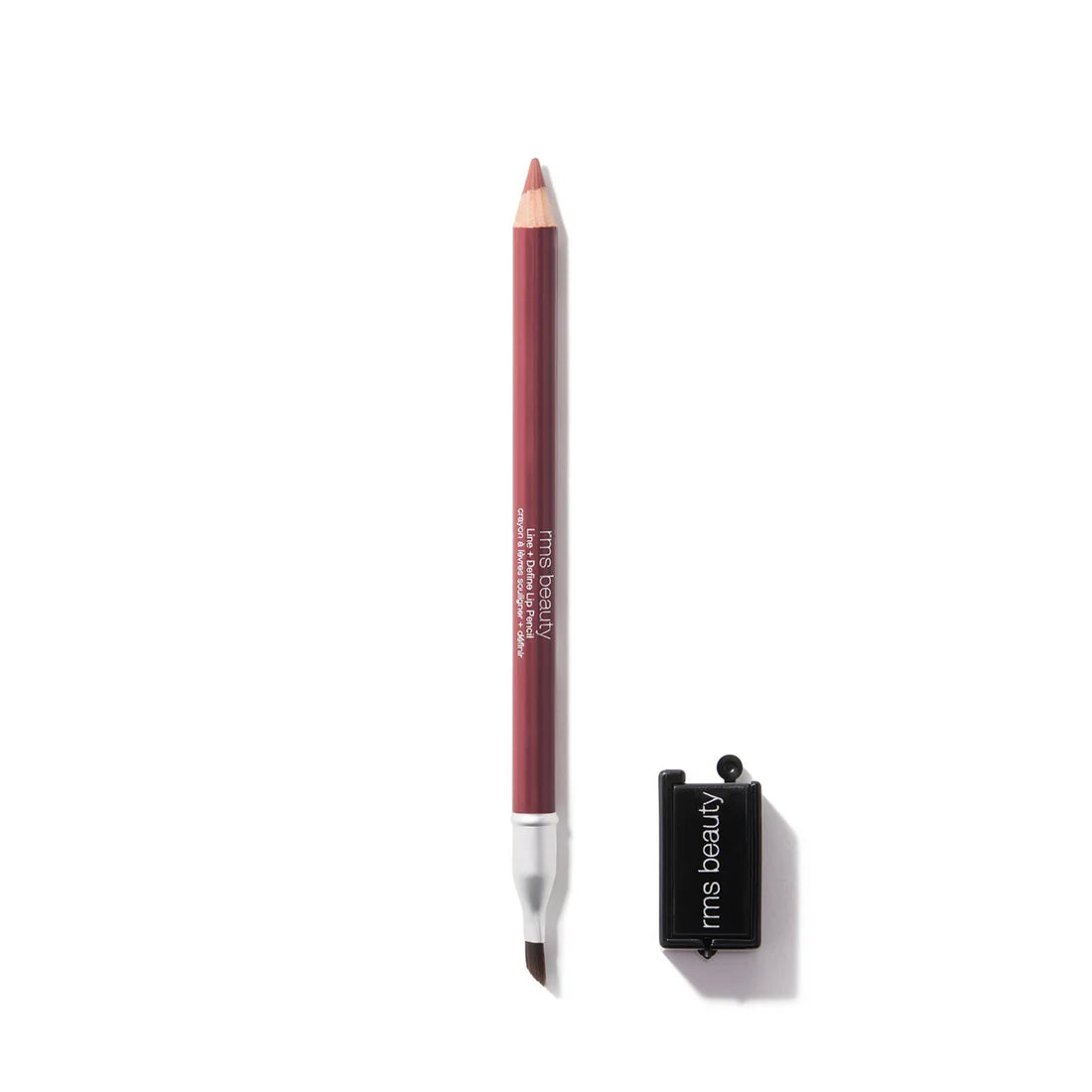 RMS Go Nude Lip Pencil in Sunset Nude for warm, natural nude lip color
