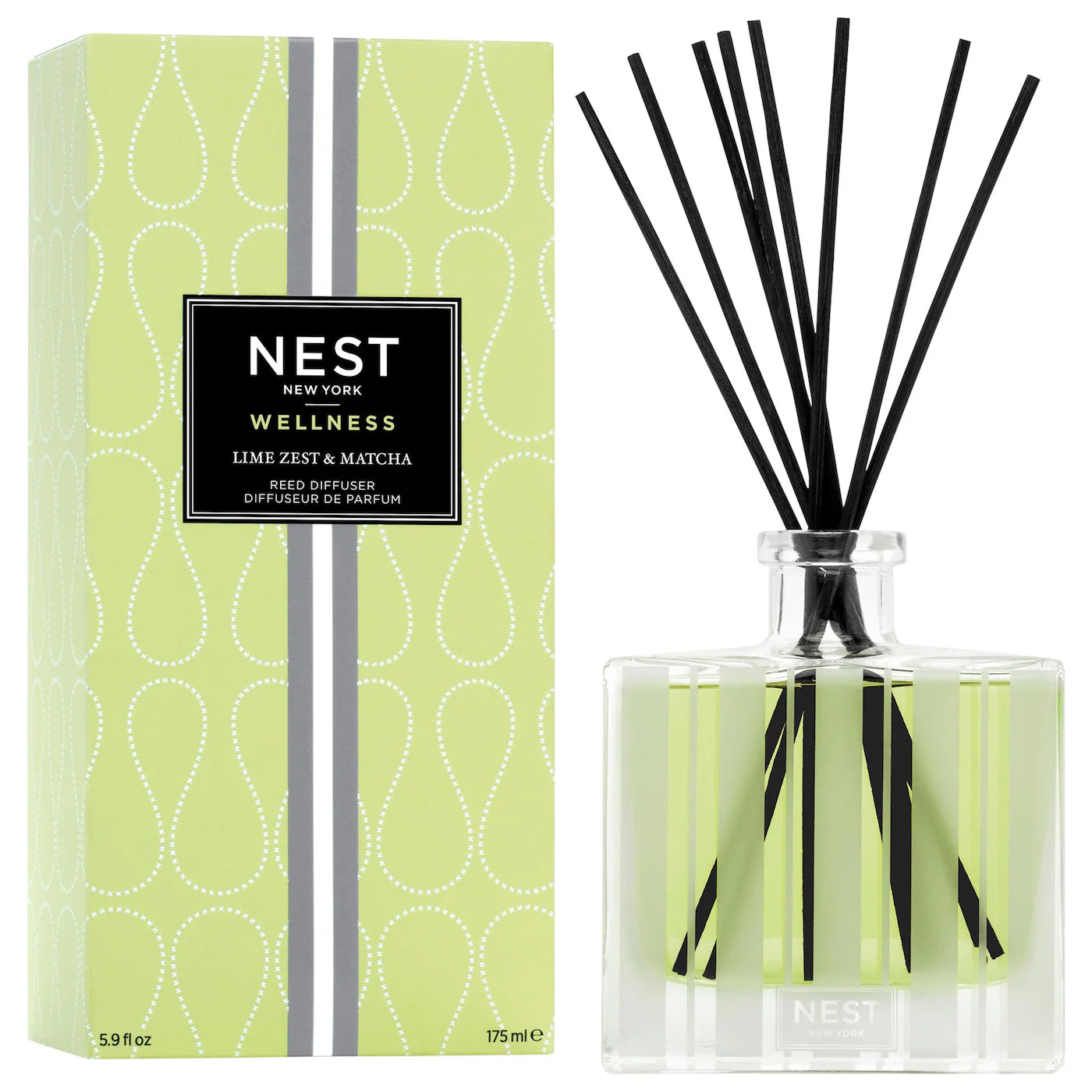 Nest New York Lime Zest & Matcha Reed Diffuser 5.9 OZ