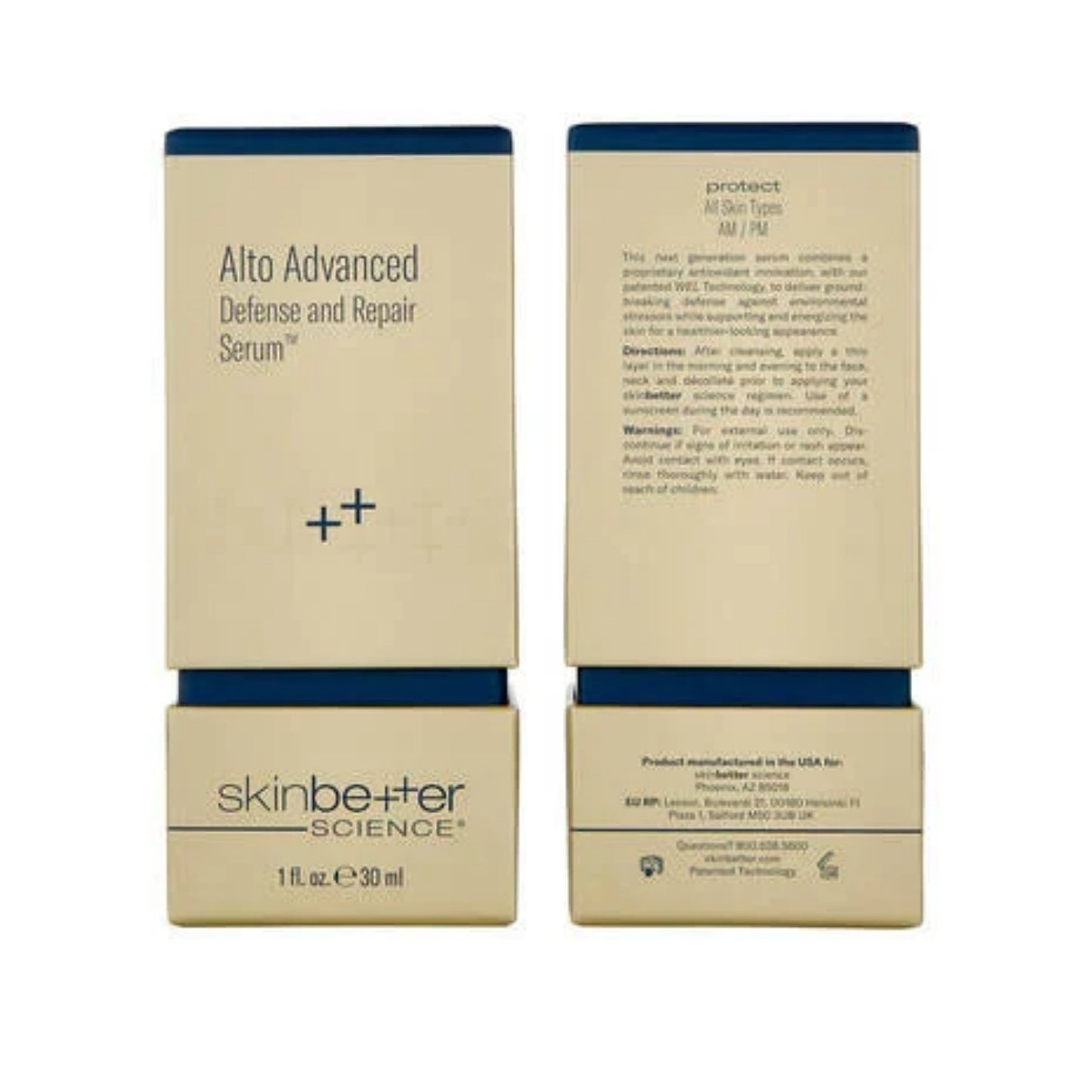 Skinbetter Alto Advanced Defense and Repair Serum 30 mL revitalizes and protects skin with advanced formula.