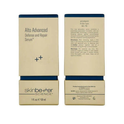 Skinbetter Alto Advanced Defense and Repair Serum 30 mL revitalizes and protects skin with advanced formula.