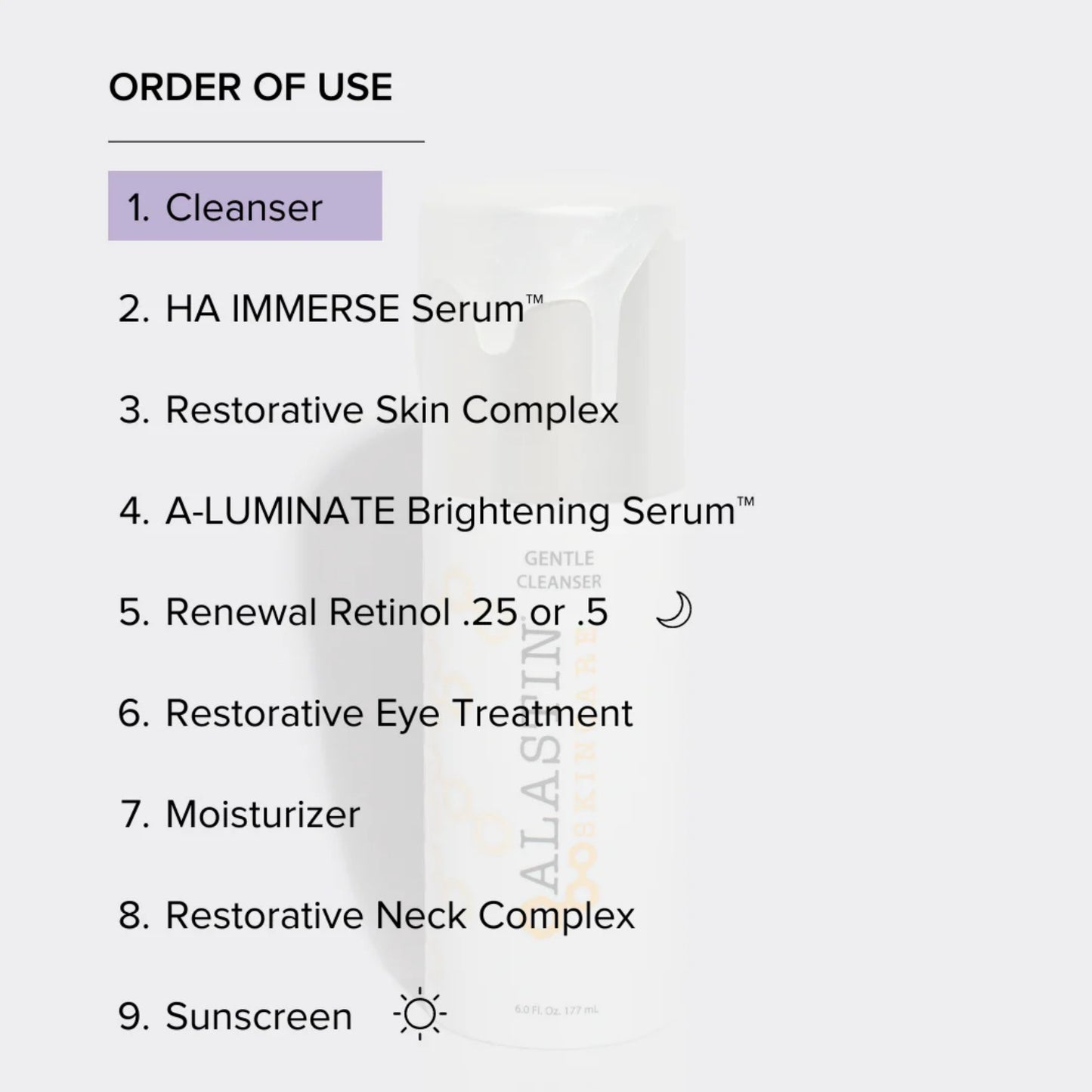 Alastin Skincare Gentle Cleanser for soothing, hydrating daily skin care.