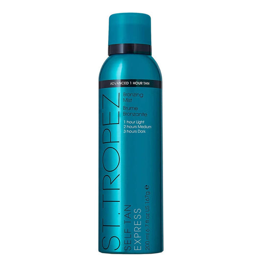 St. Tropez Self Tan Express Bronzing Mist 200 mL – Fast-acting spray for a natural, streak-free tan