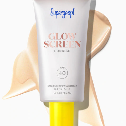 Supergoop Glowscreen Sunrise SPF 40 1.7 oz – glowing sunscreen with SPF protection