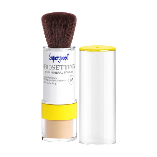 Supergoop! 100% Mineral Powder SPF 35 for shine control & sun protection









