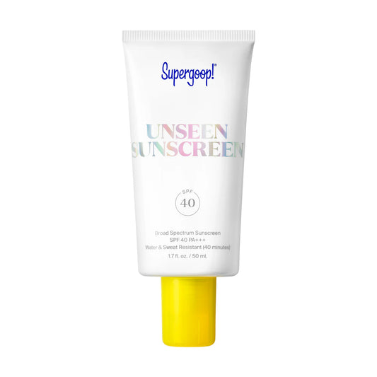 Supergoop! Unseen Sunscreen SPF 40 1.7 OZ – Invisible, weightless sun protection.