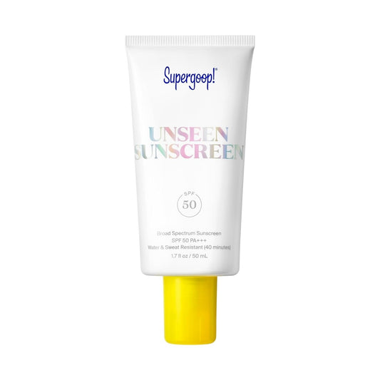 Supergoop! Glowscreen Sunrise SPF 40 1.7 oz – illuminating sunscreen with SPF 40 that hydrates, primes, and gives a radiant glow.