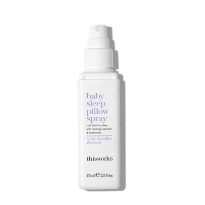This Works Baby Sleep Pillow Spray 2.5oz bottle for calming and soothing baby sleep